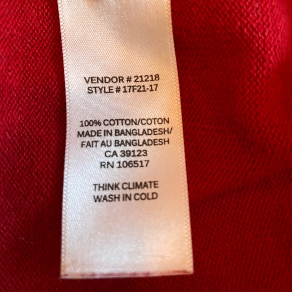 Vintage Northern Reflections Red Turtleneck. Size Large. - Picture 3 of 11